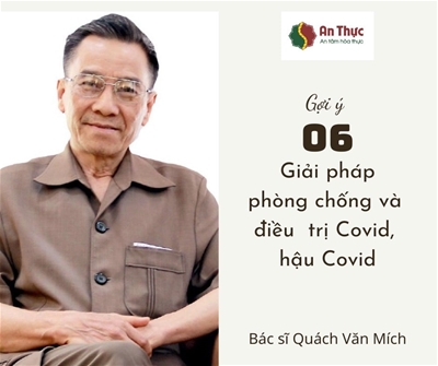 GỢI Ý 6 GIẢI PHÁP PHÒNG CHỐNG VÀ ĐIỀU TRỊ COVID, HẬU COVID TẠI NHÀ